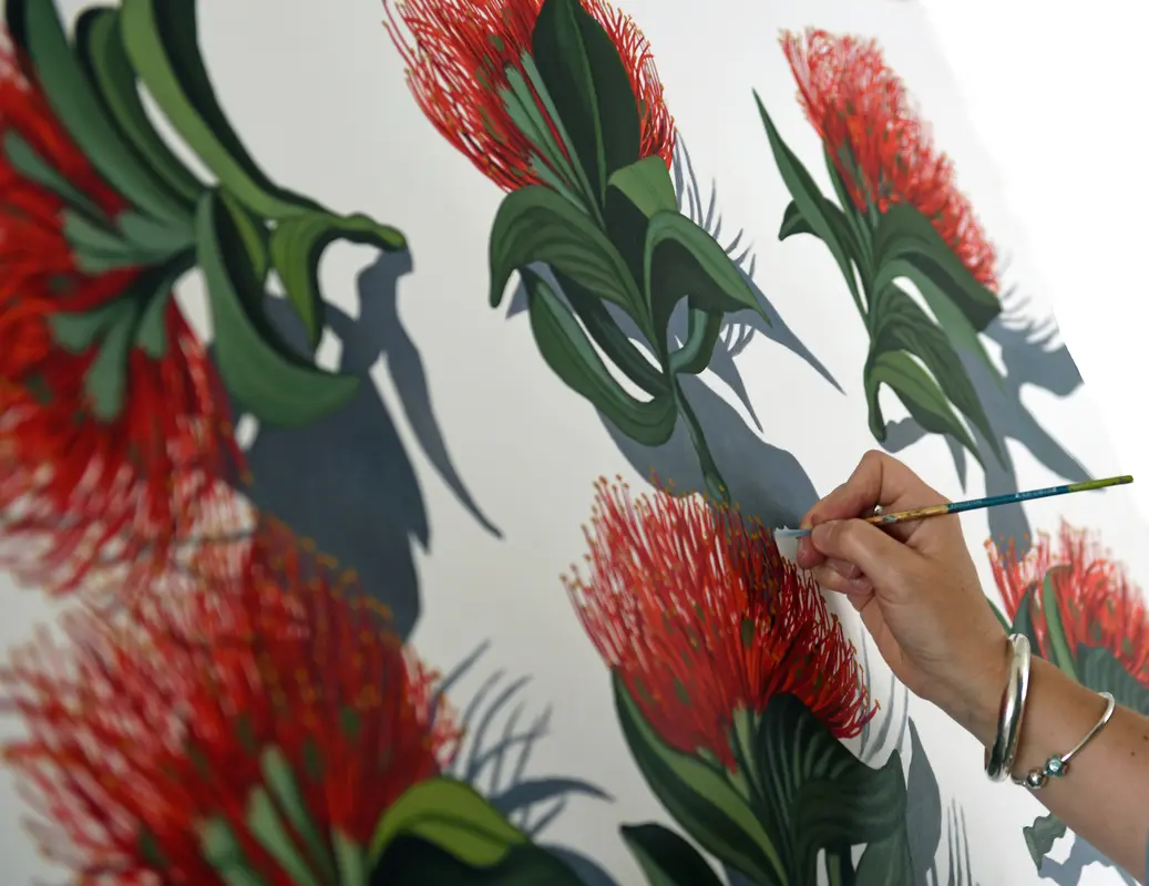 A picture of Beverley Frost's artwork